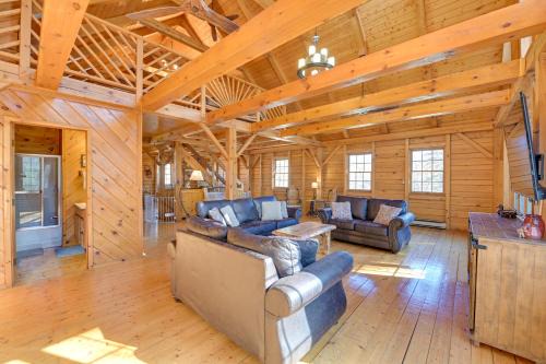 Athol House | Athol Cabin w/Deck & Fire Pit, 10 Mi to Lake