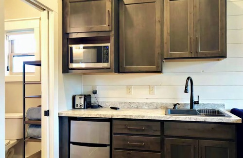Bloomington Cottage | 2 BR Tiny Homes - Unique Outdoor Space