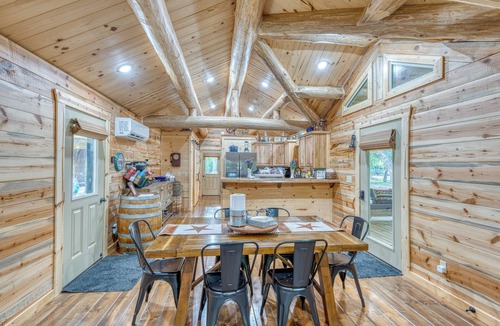 Blanco House | Blanco Riverfront Estate w/2 Homes: 4-Acre Oasis