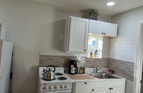 Springfield Apartment | Serenity Tiny House, Full Kitchen, Living Room, 1 BDRM, Backyard