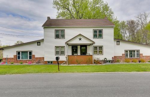 Wallkill House | Waterfront Wallkill Duplex Home w/Fire Pits!