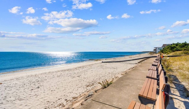 Charming House by the Beach with Patio, Grill, FirePit