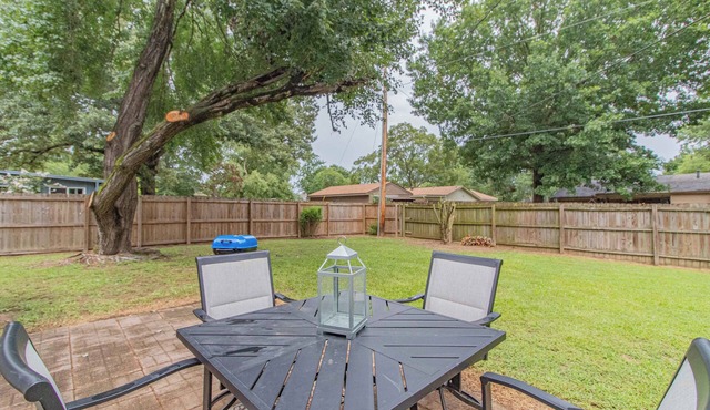 House with fenced-in backyard near educational & medical institutions in Conway.