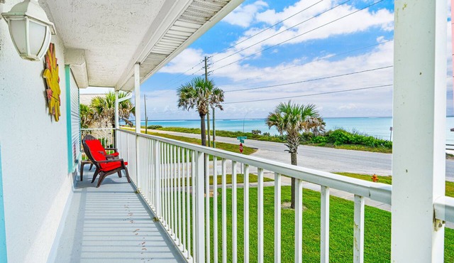 Ormond Beach Oceanfront Condo | Pool | Ocean Dunes #127