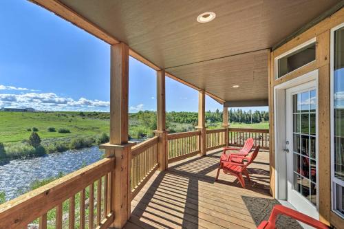 Riffle Ranch - Riverfront with Grand Teton Views!