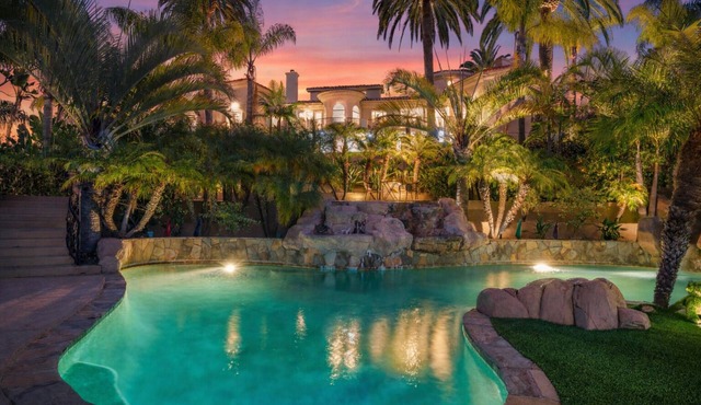 Sleeps 20 | Resort-Style Pool + Cabanas | Exclusive Poway Stay | Sunset Estate